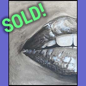 'Concurrence' acrylic on canvas by APB