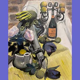 'Beauty Stab' Acrylic on Canvas by APB