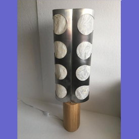 Abstract Sculptural Table Lamp