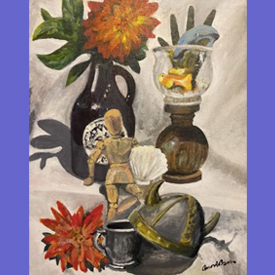 'Beauty Stab' Acrylic on Canvas by APB