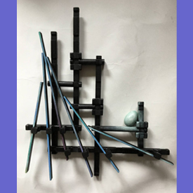 Propel Wooden Wall Sculpture